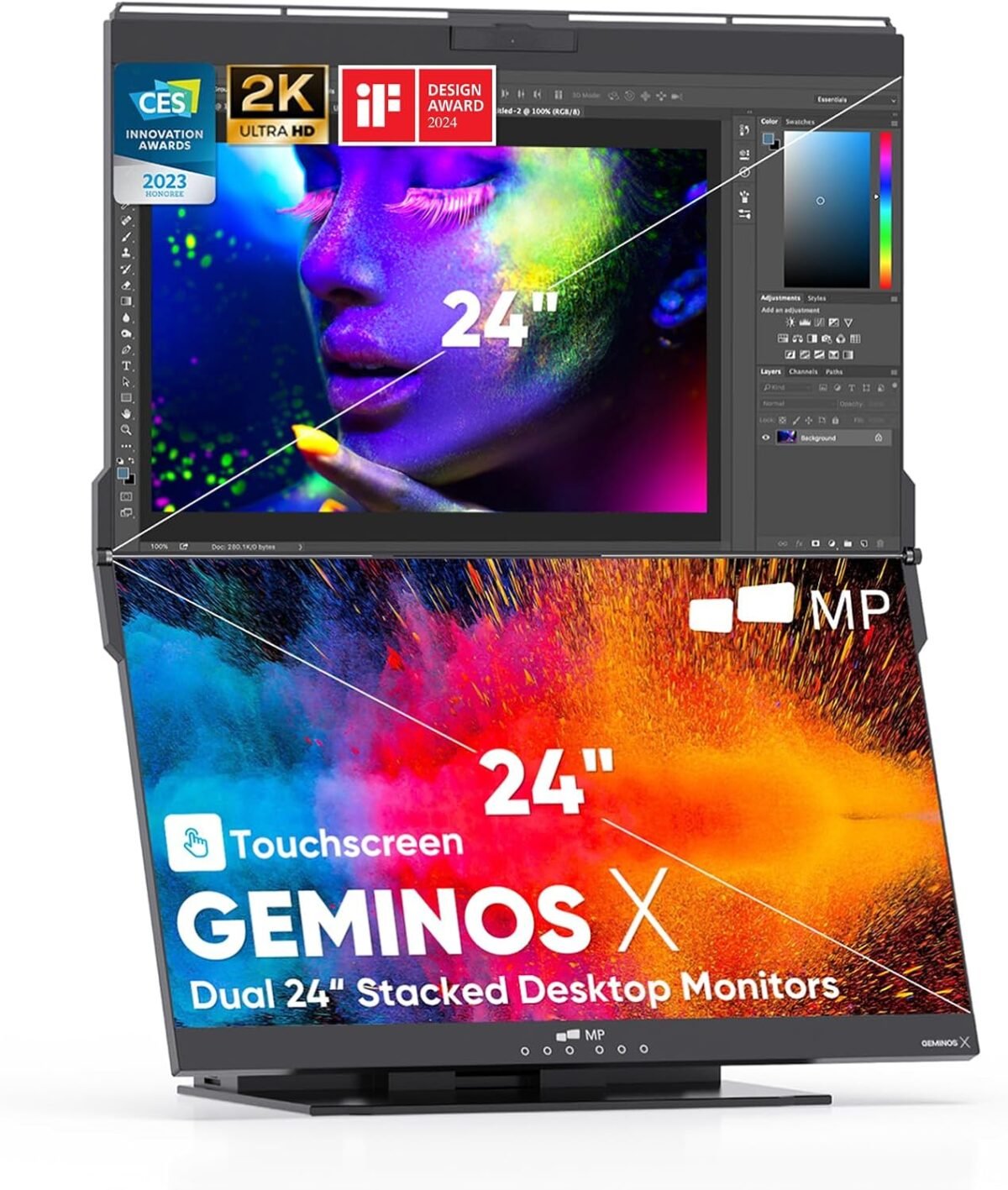Mp mobile pixels geminos x 2 x 24 inch dual stacked computer monitor.jpg