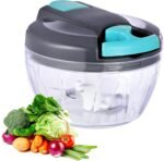 Manual food processor vegetable chopper portable hand pull string gar.jpg