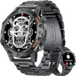 Military smart watch for menanswerdial calls100 sports modes 5atm.jpg