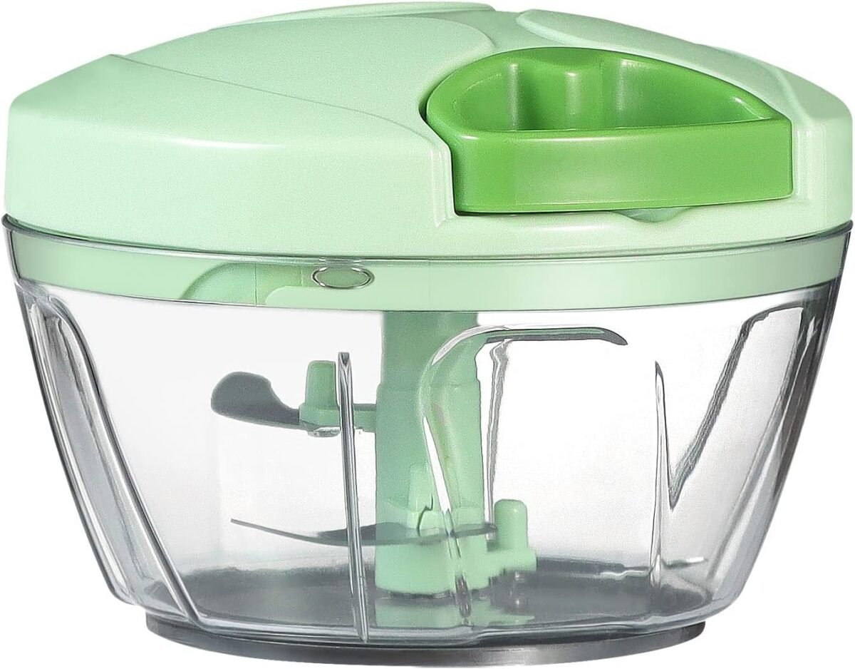 Ourokhome manual food processor vegetable chopper portable hand pull.jpg