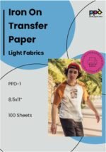 Ppd iron on transfer paper for inkjet printer for light fabric 8.5 x.jpg