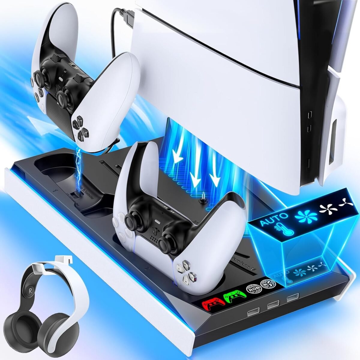 Ps5slimpro cooling station ps5 stand with auto turbofan 3 level s.jpg