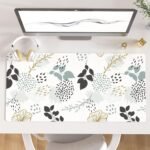 Qiyi large mouse pad extended desk mat for desktop pu leather waterp.jpg