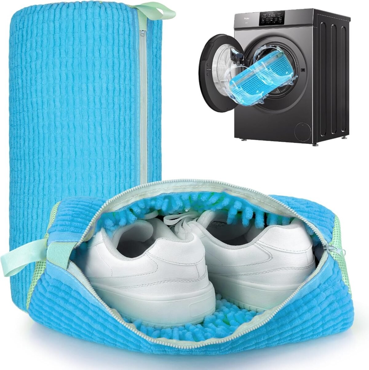 Shoe washing machine bag 2 pcs reusable mesh laundry bags for washer.jpg
