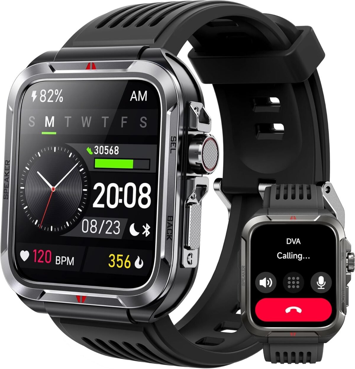 Smart watch for men answermake bluetooth calls metal frame 1.8 ale.jpg