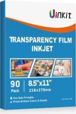 Uinkit bulk 90 sheets printable transparency film acetate clear sheets.jpg