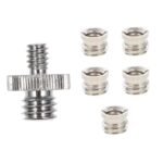 Uonlytech 5pcs tripod screw adapter durable converter nut for tripods.jpg
