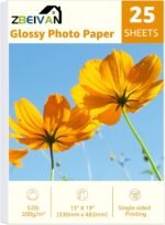 Zbeivan 13x19 photo paper glossy photo papers 25 sheets 13 x 19 inkj.jpg