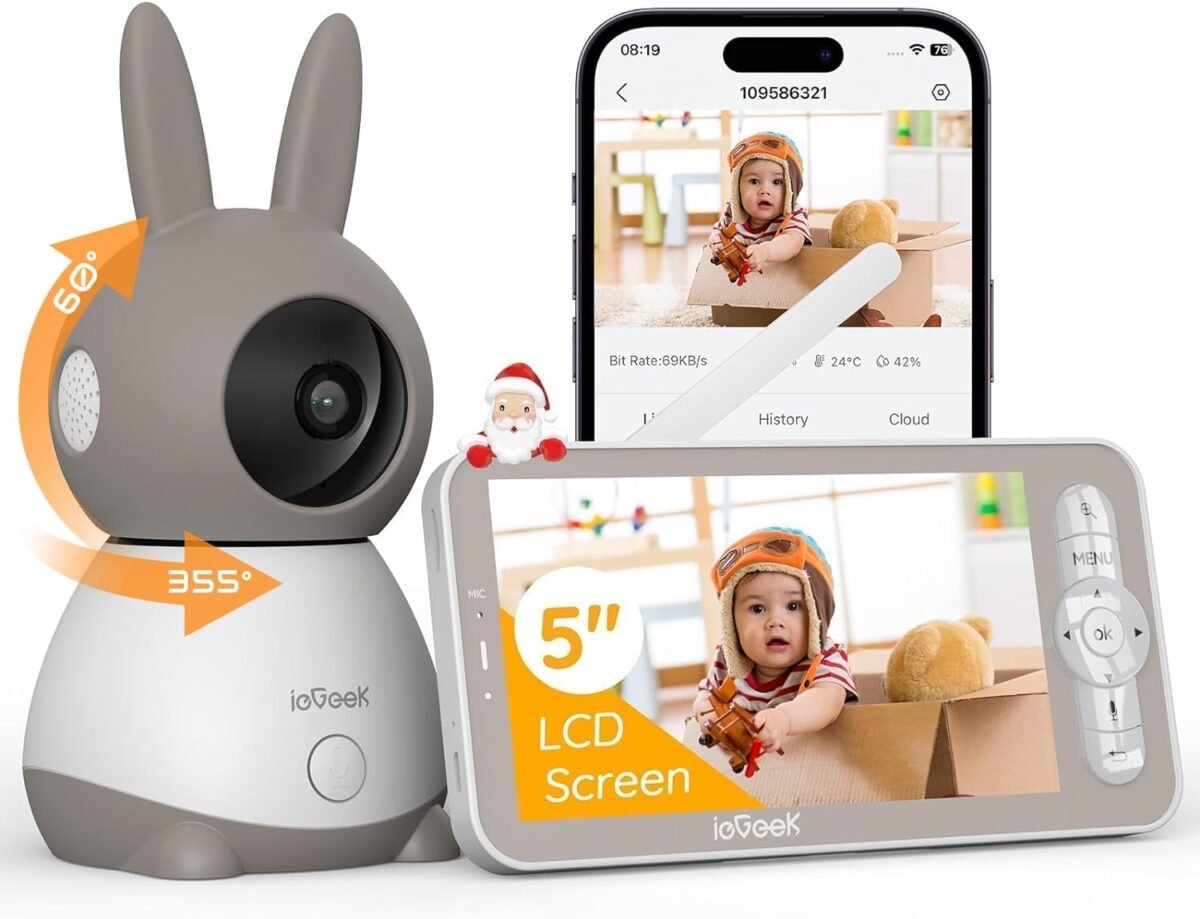Iegeek baby monitor with 2k hd resolution pan tilt zoom video baby mo.jpg