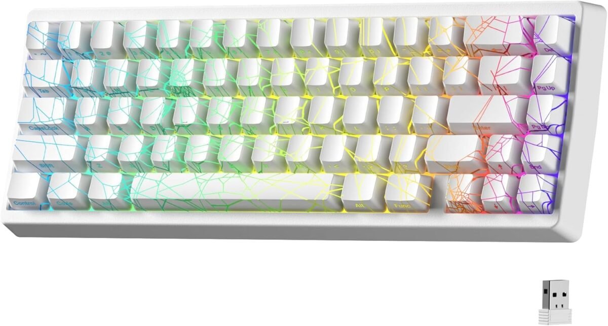 X xvx m67 wireless 60 percent keyboard qmkvia topographic gaming ke.jpg