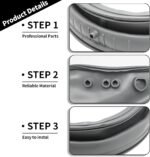 1754064663 4986er0004f washer door gasket with drain port grey front washer door.jpg