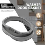 1754064666 4986er0004f washer door gasket with drain port grey front washer door.jpg