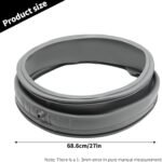 1754064667 4986er0004f washer door gasket with drain port grey front washer door.jpg