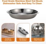 1754103137 elevated cat bowls with food mat6.3 inches shallow raised bowls whisk.jpg