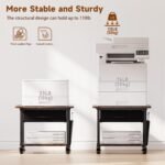 1754113205 2 tier printer stand with storage drawer under desk rolling printer.jpg