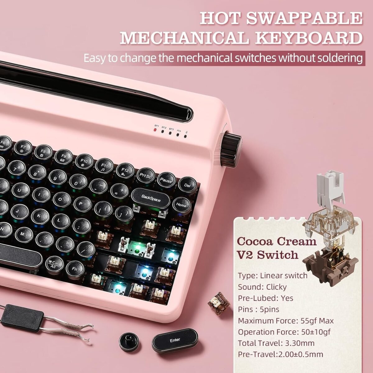 1754186304 yunzii ql75 wireless typewriter hot swap retro mechanical keyboardpun.jpg