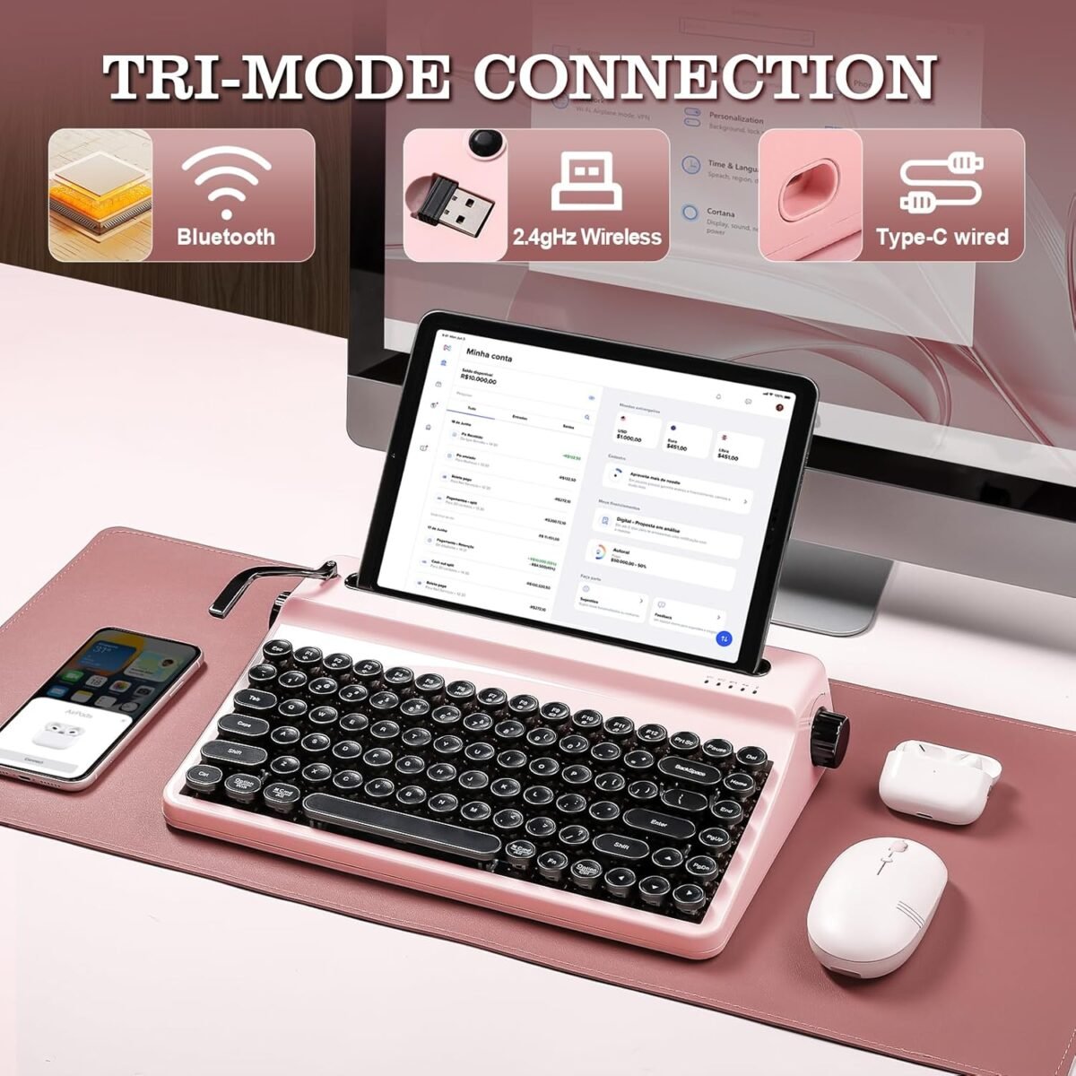 1754186306 yunzii ql75 wireless typewriter hot swap retro mechanical keyboardpun.jpg