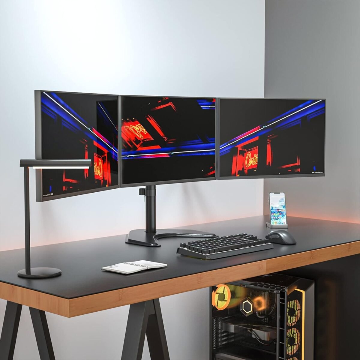 1754270929 wali triple monitor stand free standing three lcd monitor fully adjus.jpg