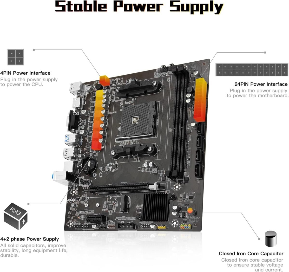 1754432379 b450 am4 motherboard gaming motherboard for amd ryzen 1 5th gen proces.jpg