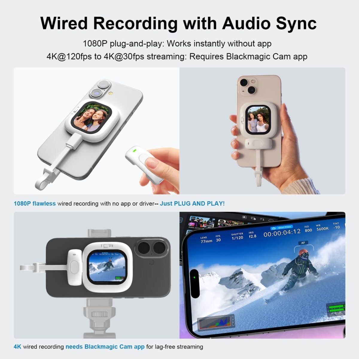 1754441971 vlogmate mini vlog selfie monitor screen for iphone wired back camera.jpg