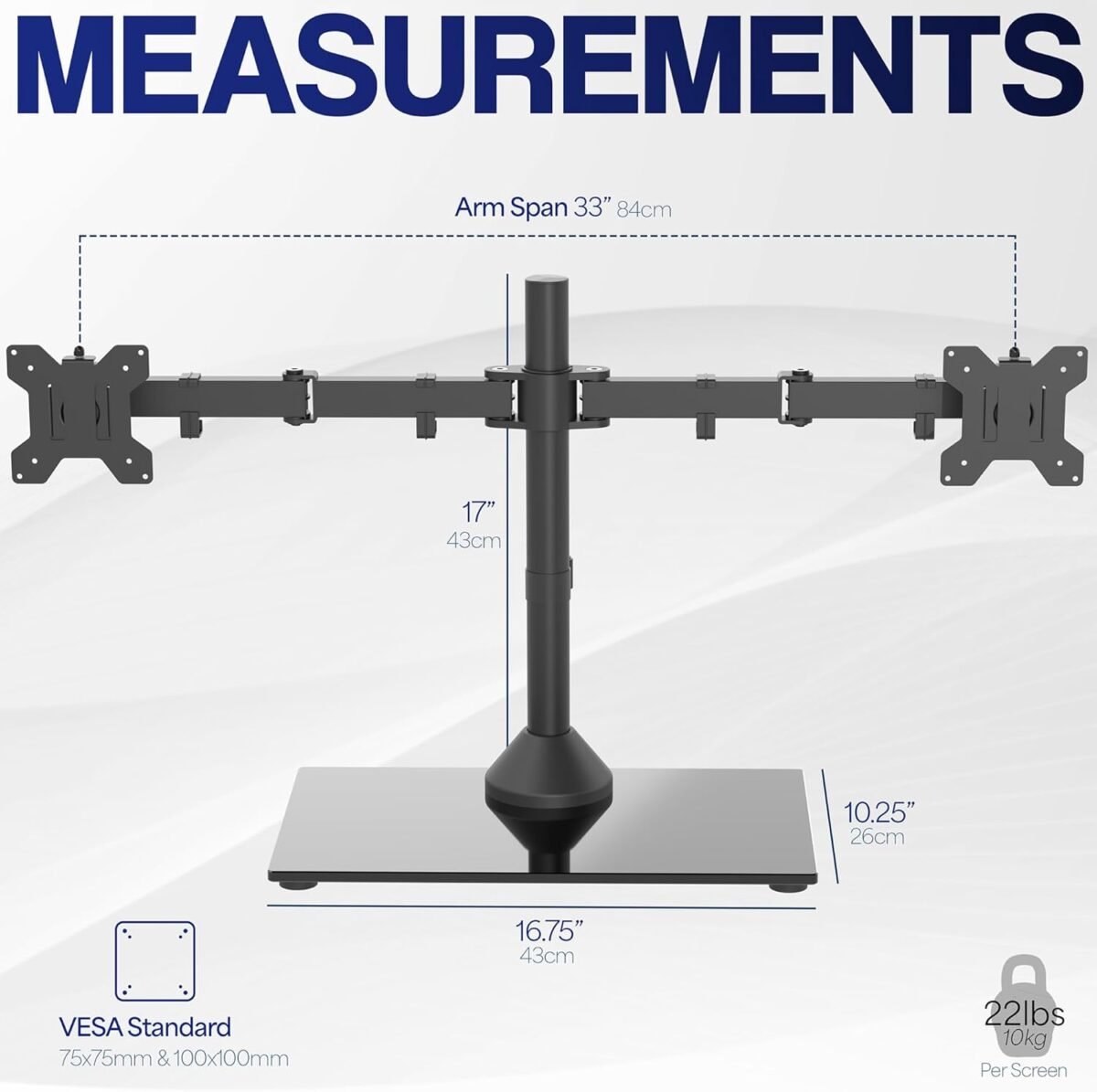 1754443893 vivo freestanding dual monitor stand with sleek glass base and adjusta.jpg