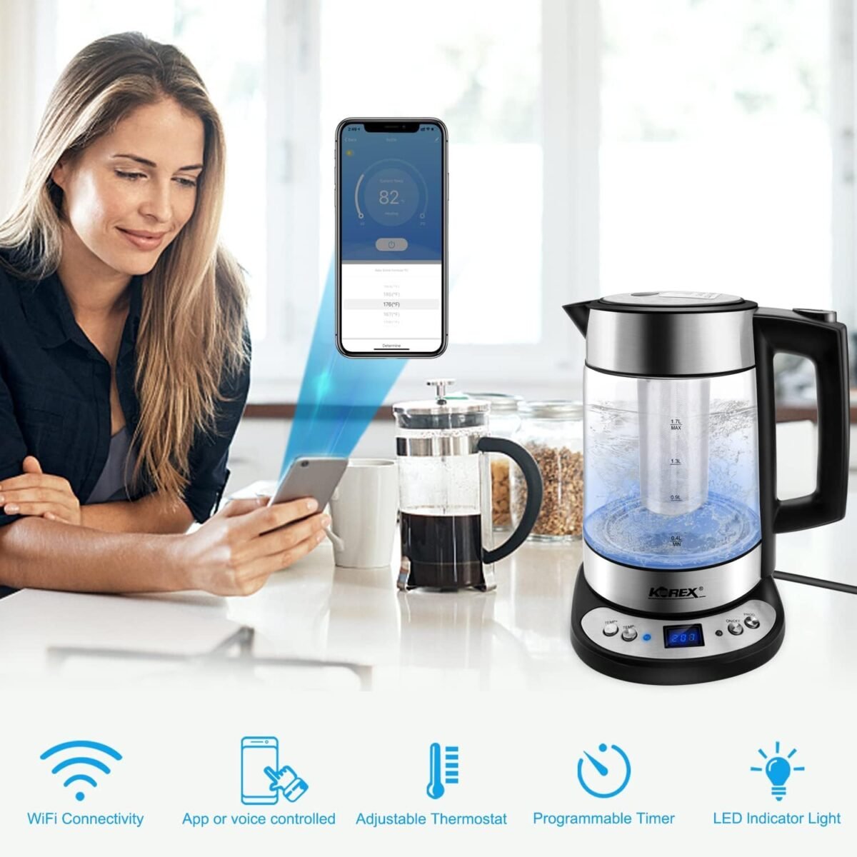 1754626748 smart electric kettle app control korex glass water boiler included f.jpg