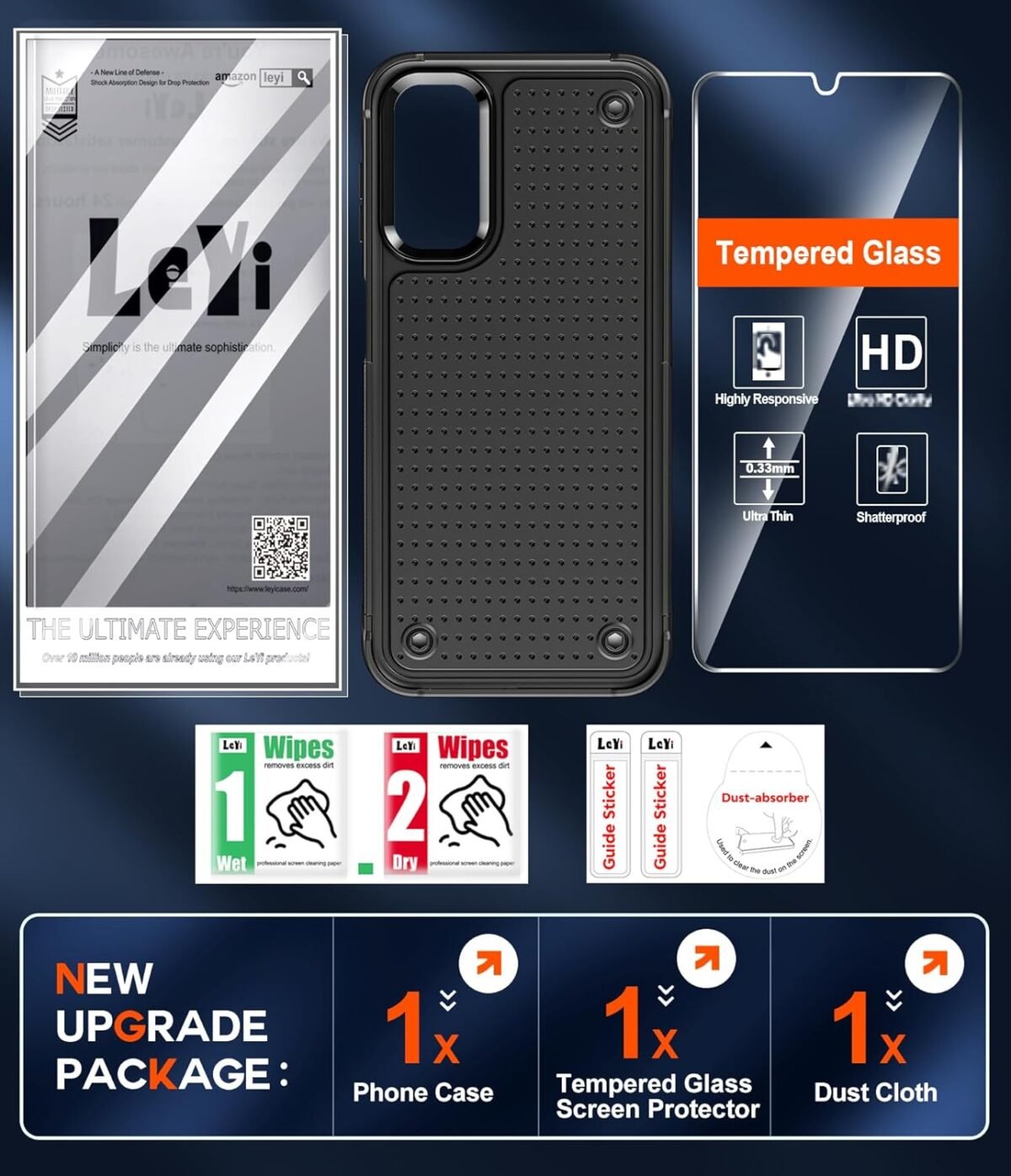 1754674288 leyi for samsung galaxy a14 5g phone case with galss screen protector.jpg