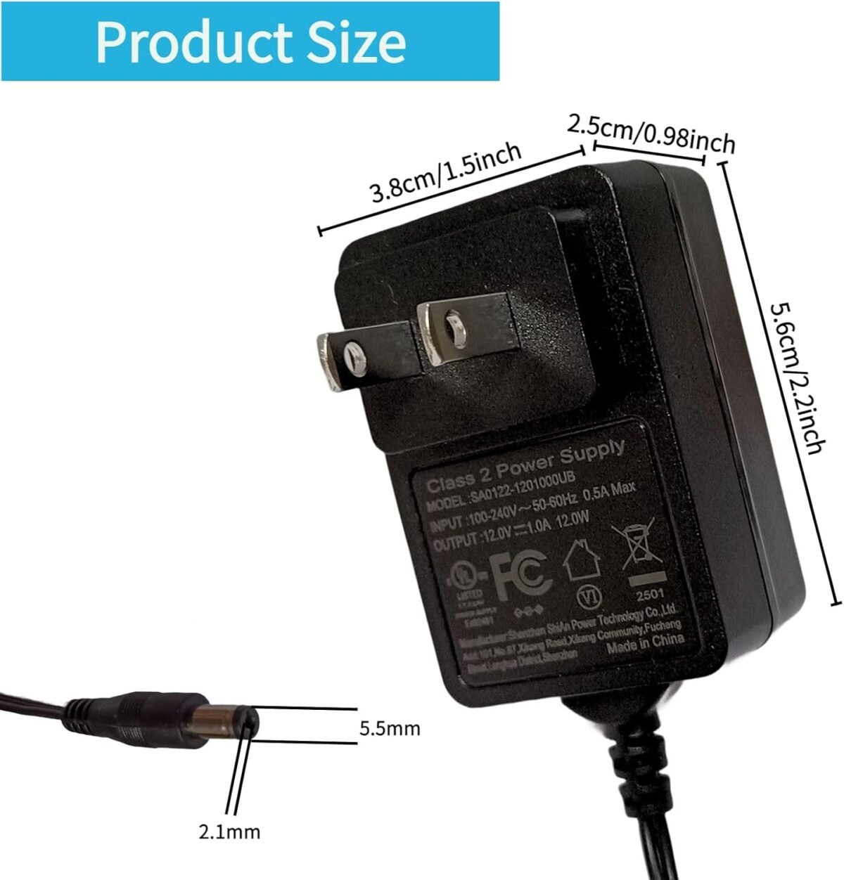 1754708703 12v 1a power adapter security camera supply 12v 1000ma ac 100 240v to.jpg