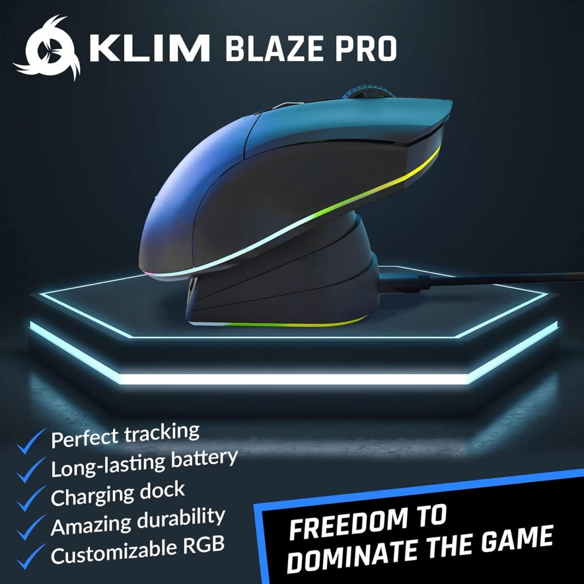 1754803068 klim blaze pro rechargeable wireless gaming mouse with charging dock r.jpg