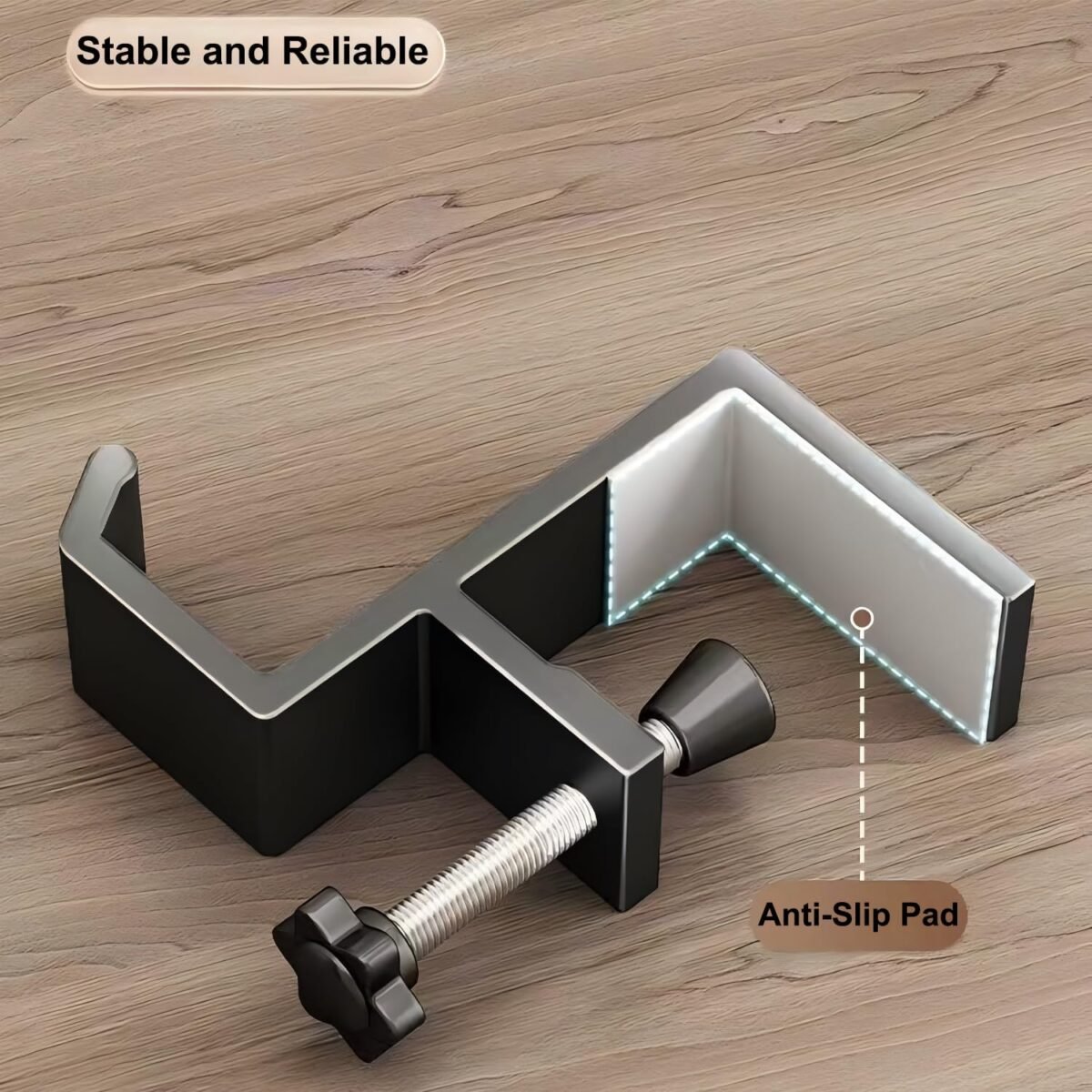 1754975095 headphone stand hanger holder under desk aluminum alloy headset stand.jpg