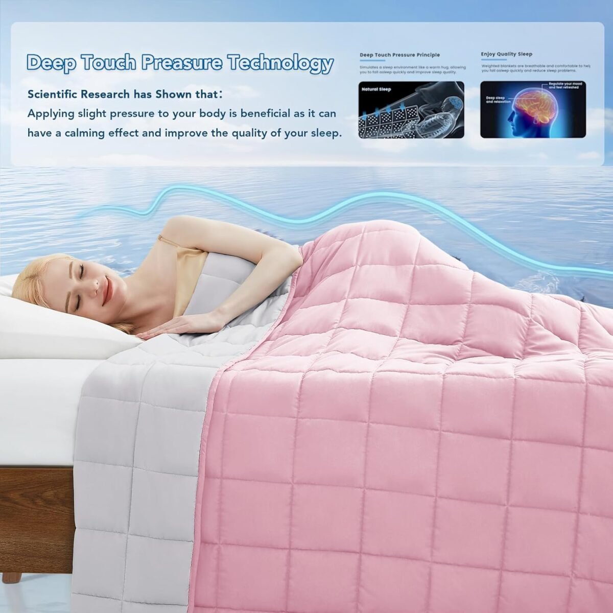 1755039366 topcee weighted blanket for adults 15lbs 48x72 minky dots heavy b.jpg