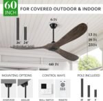1755125848 eliora 60 ceiling fans without lights wood ceiling fan no light with.jpg