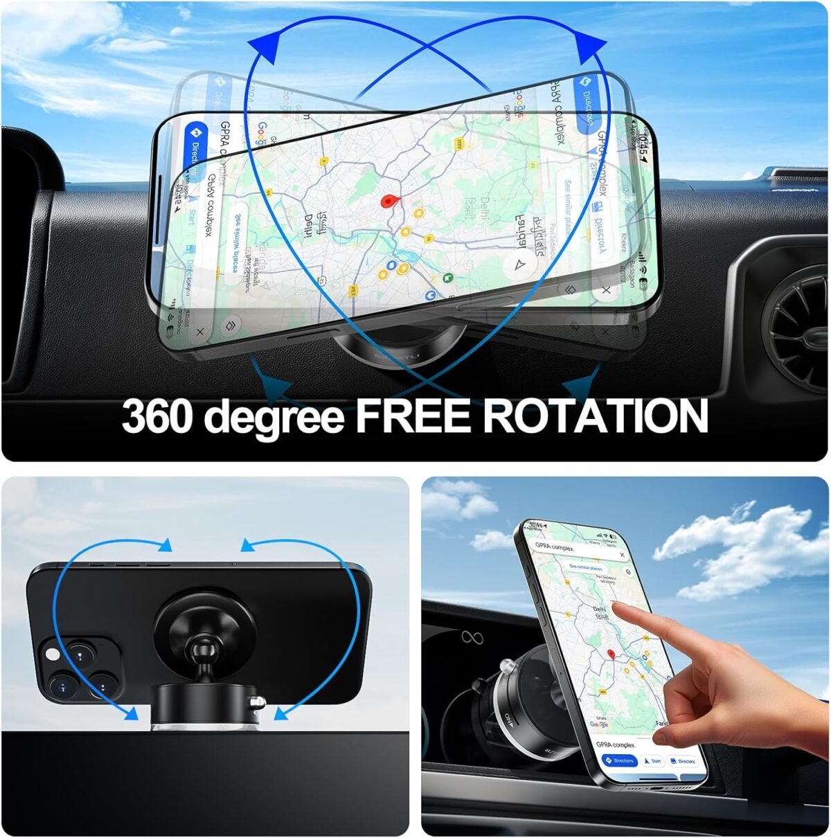 1755367263 vacuum magnetic car phone holder – 360° rotating dashboard mount for m.jpg
