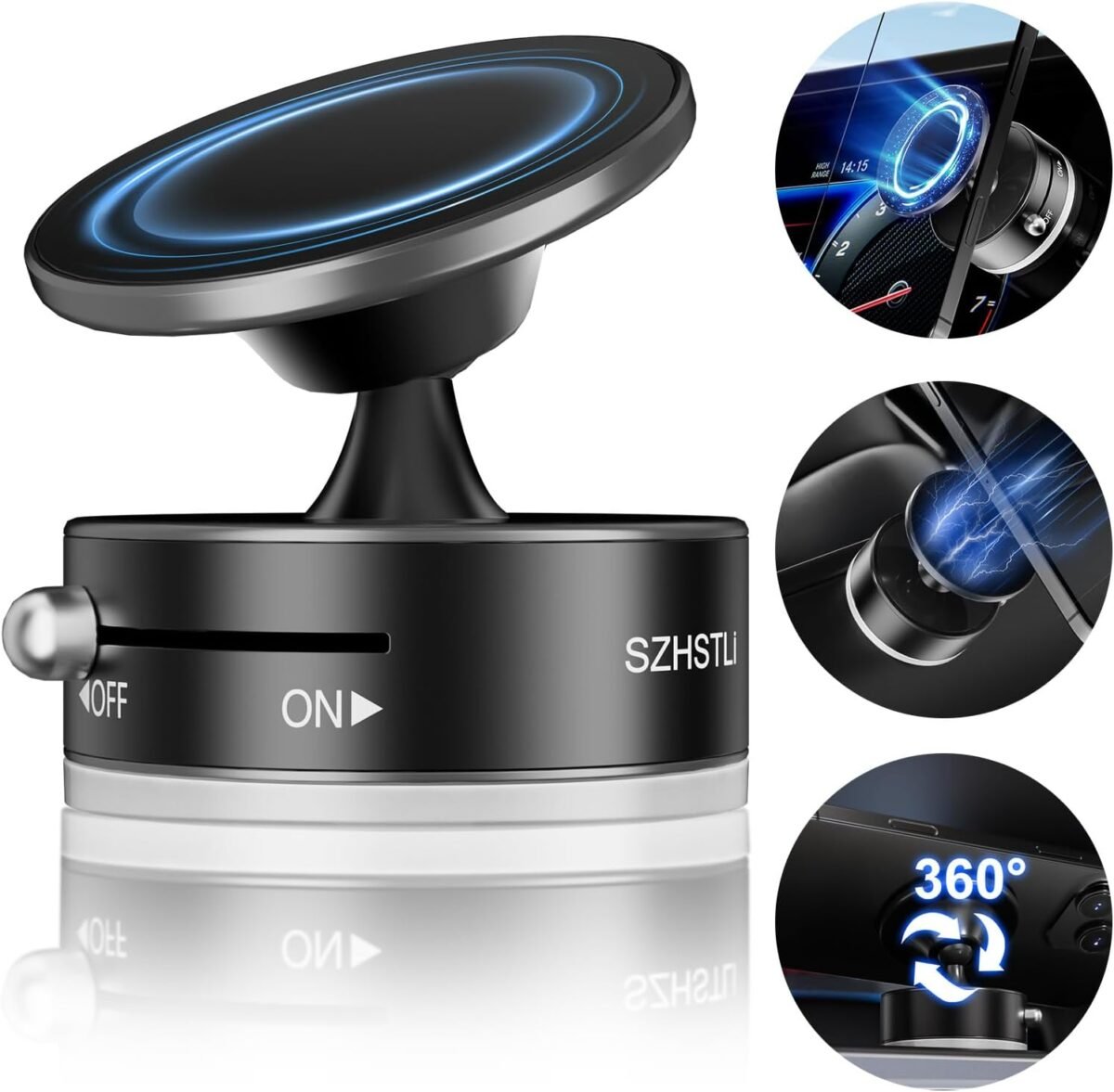 1755367266 vacuum magnetic car phone holder – 360° rotating dashboard mount for m.jpg