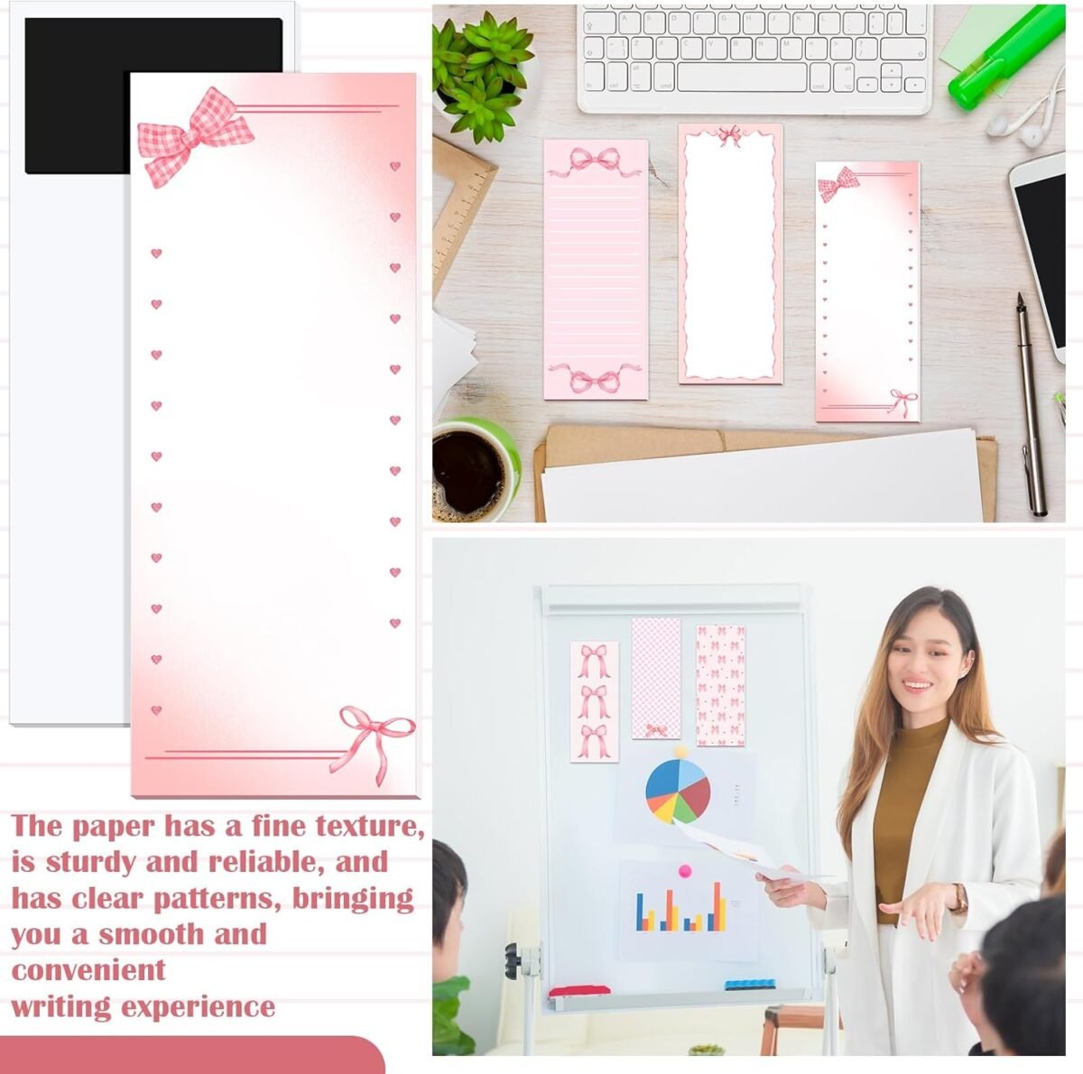 1755560539 gersoniel 12 packs magnets refrigerator grocery list magnetic pads set.jpg