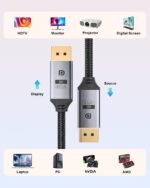 1756259730 8k 4k displayport cable 1.4 6ft32.4gbps dp1.4 cable braided display.jpg