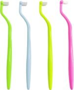 4 pack end tuft toothbrushes orthodontic toothbrush with small head.jpg