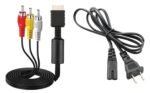 Ac power supply audio video rca av cable adapter cord to external tv.jpg