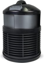Defender air purifier for home black base with silver 3x hepa fda c.jpg