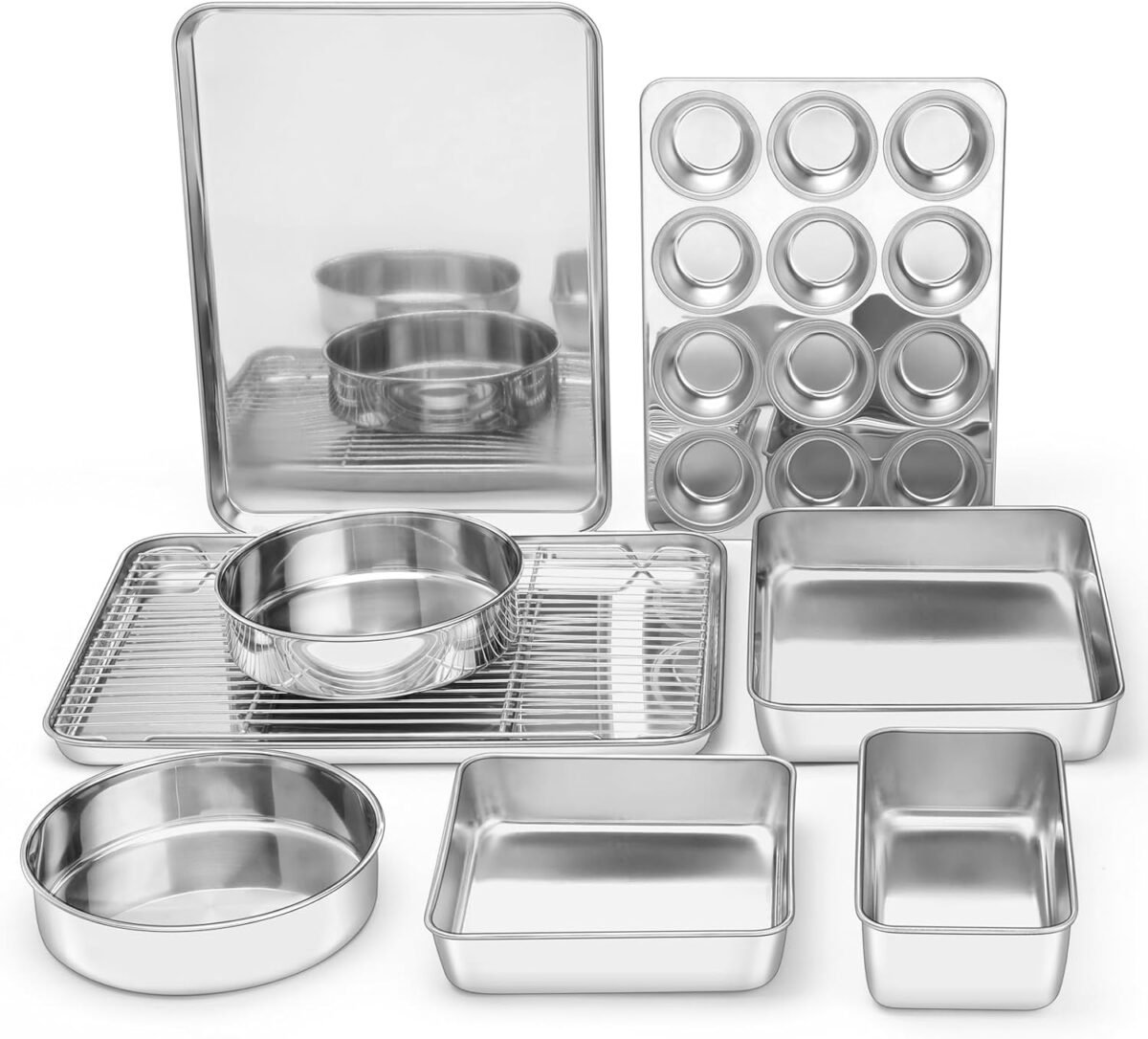 E far 9 piece baking pan set stainless steel bakeware sets for sheet.jpg