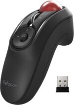 Elecom relacon handheld trackball mouse thumb control 2.4ghz wireles.jpg