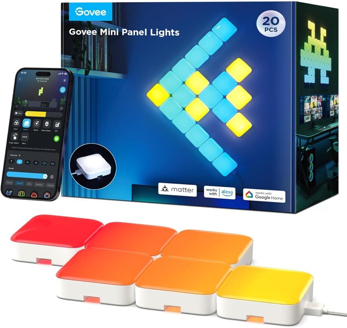 Govee mini panel lights rgbic wall lights smart led wall panels wor.jpg