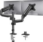 Huanuo dual monitor mount up to 32 inches screens taller monitor stan.jpg