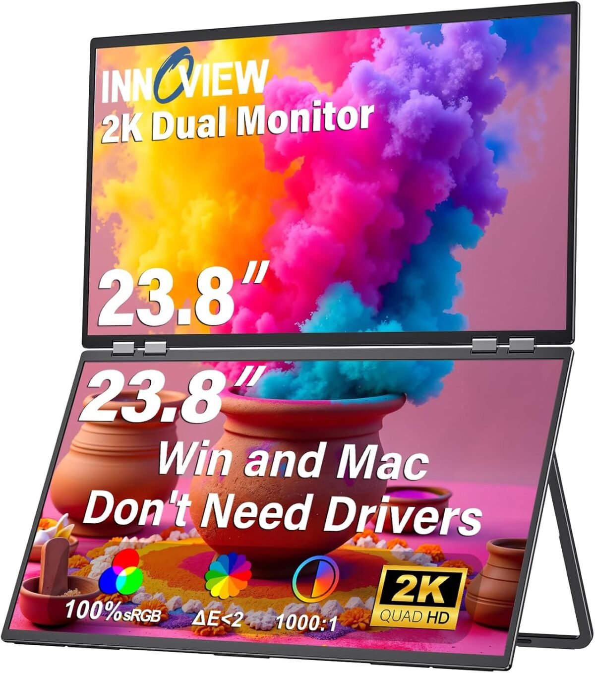 Innoview 23.8 2k dual mnonitor qhd 100 srgb △e＜2 laptop screen exten.jpg