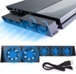 Linkhood cooling fan for ps4 usb external cooler 5 fan turbo temperat.jpg