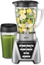 Oster blender pro 1200 with glass jar 24 ounce smoothie cup brushe.jpg