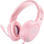 Pink gaming headset for nintendo switch xbox one ps4ps5 bass surro.jpg