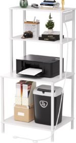Printer stand with charging station 49 tall 4 tier printer stand wit.jpg