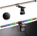 Quntis rgb pro monitor light bar with remote 15 modes gaming backlig.jpg