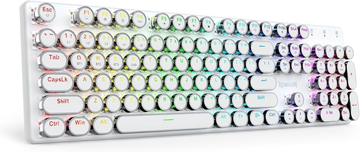 Redragon k710 wireless typewriter mechanical gaming keyboard bluetoot.jpg